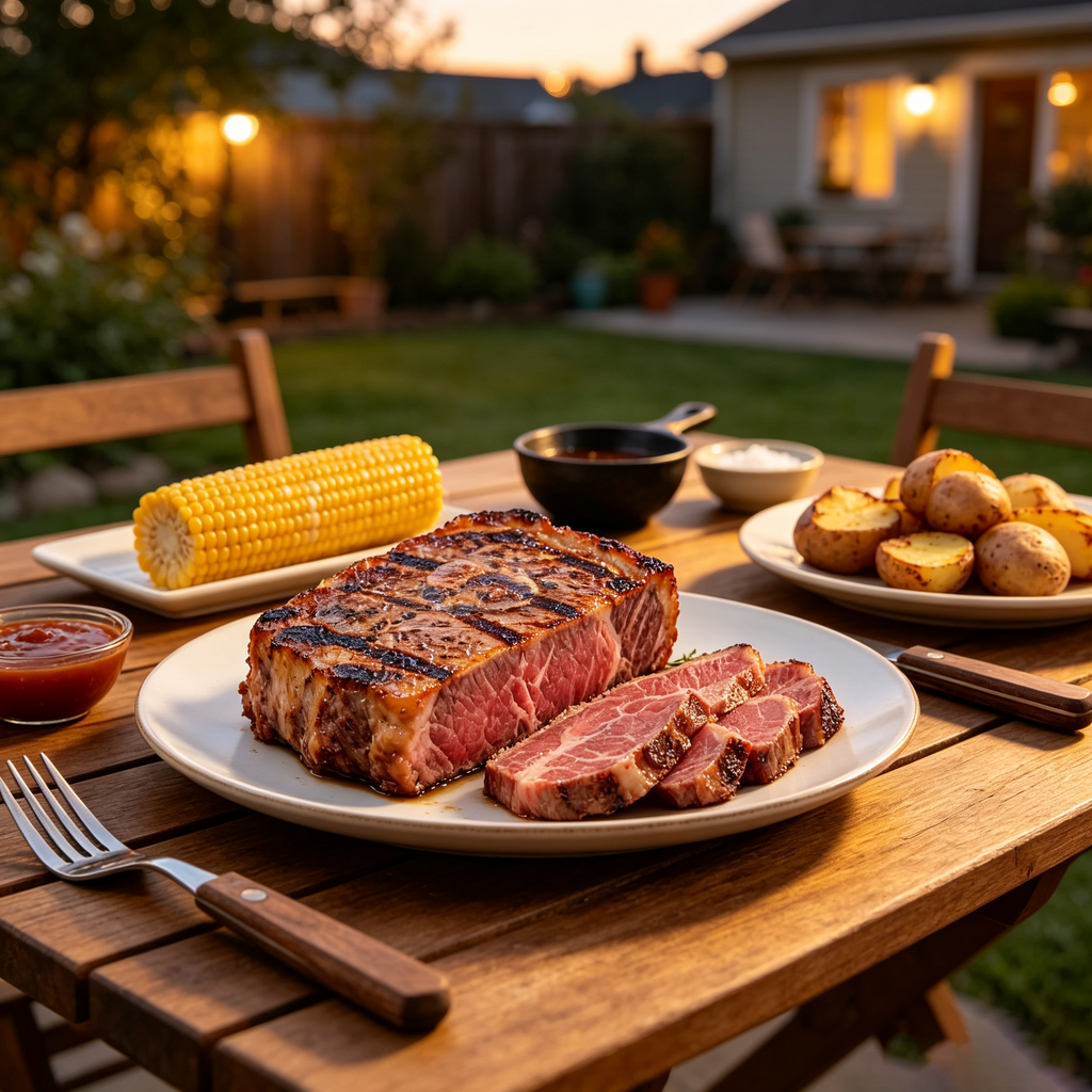 Frozen Rib Eye Steak