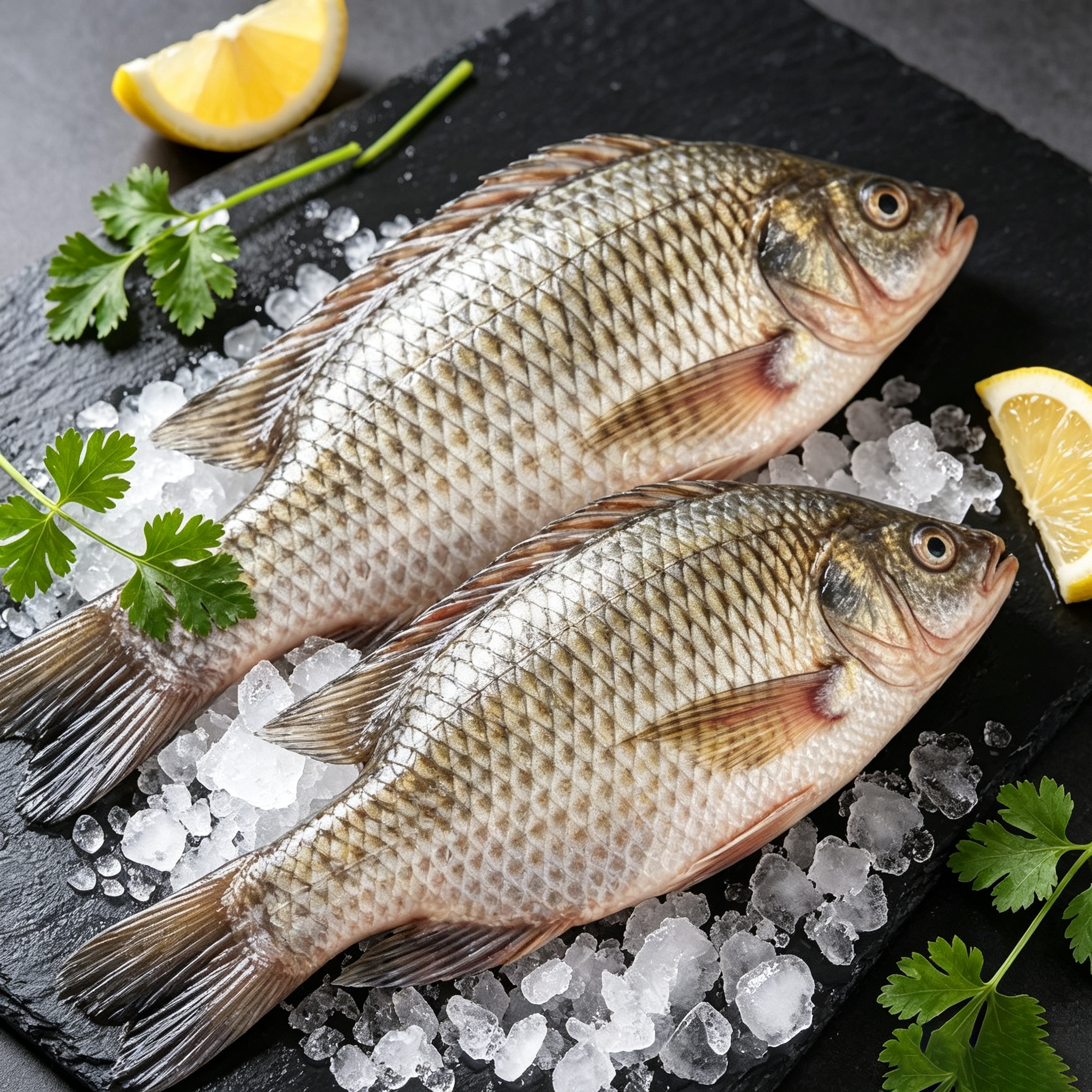 Frozen Whole Crucian Carp