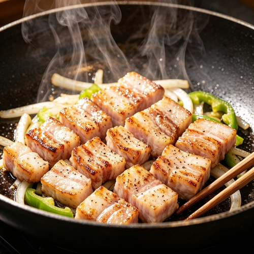 Frozen Pork Belly Cubes